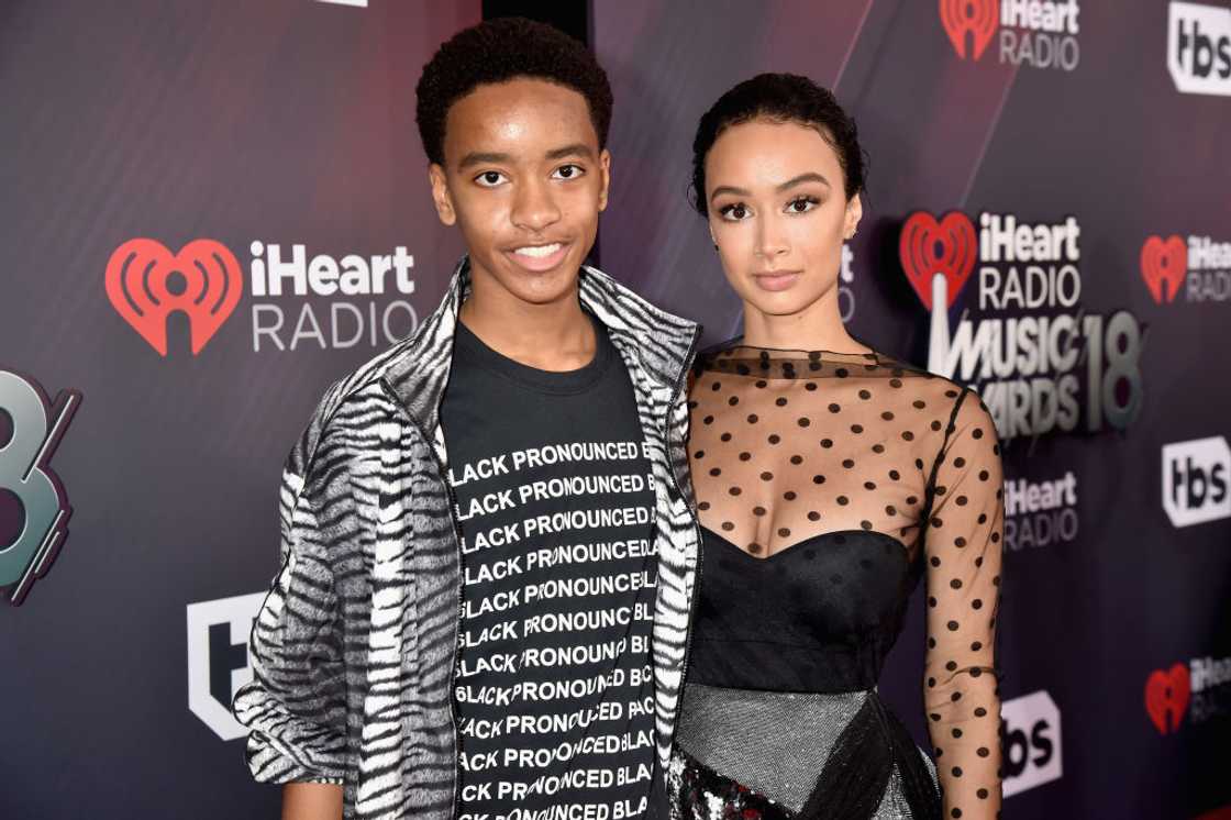 Kniko Howard and Draya Michele pose for a photo at iHeartRadio Music Awards Kniko Howard and Draya Michele pose for a photo at iHeartRadio Music Awards