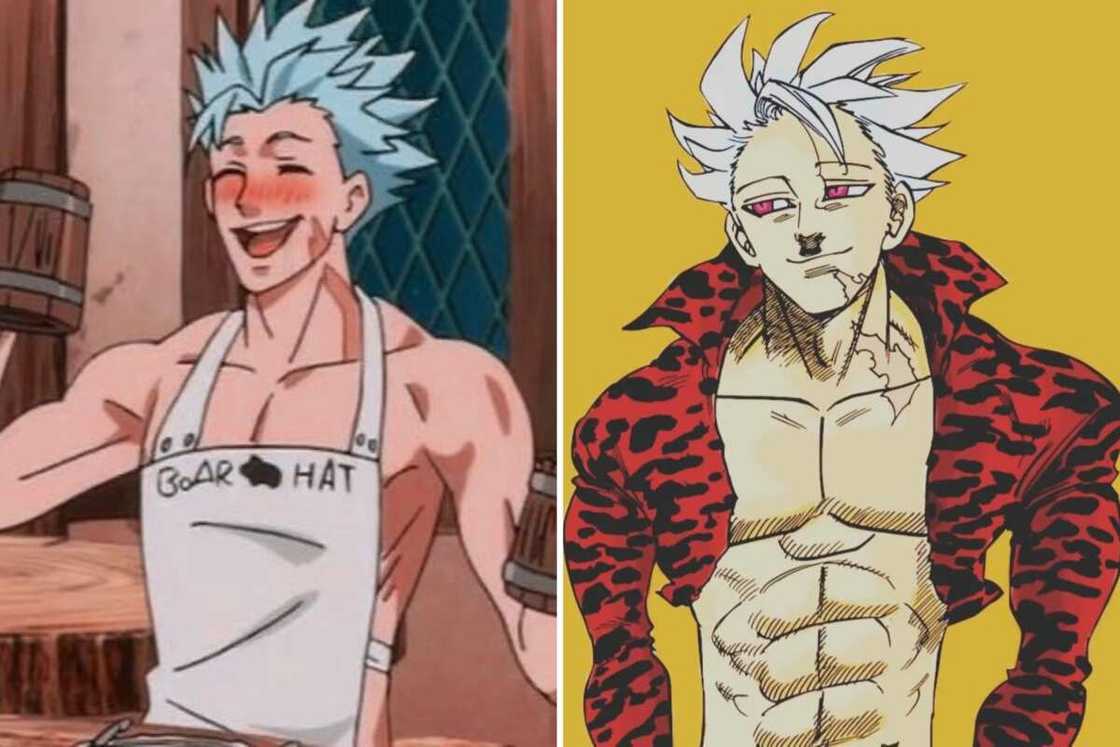 Aesthetic white haired anime boy Aesthetic white haired anime boy