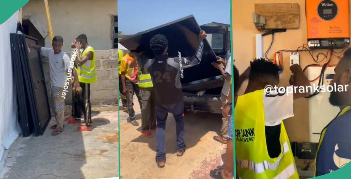 Man switches to solar power for 24/7 light, dumps NEPA Man switches to solar power for 24/7 light, dumps NEPA