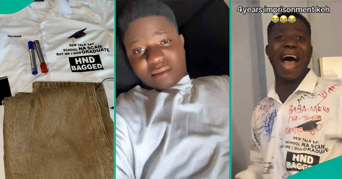 Man whose father is a mechanic emerges first graduate of his family with HND Man whose father is a mechanic emerges first graduate of his family with HND
