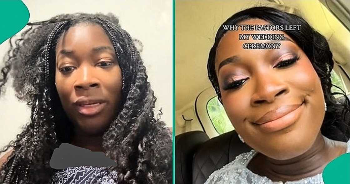 Bride speaks after pastors stormed out of her wedding Bride speaks after pastors stormed out of her wedding