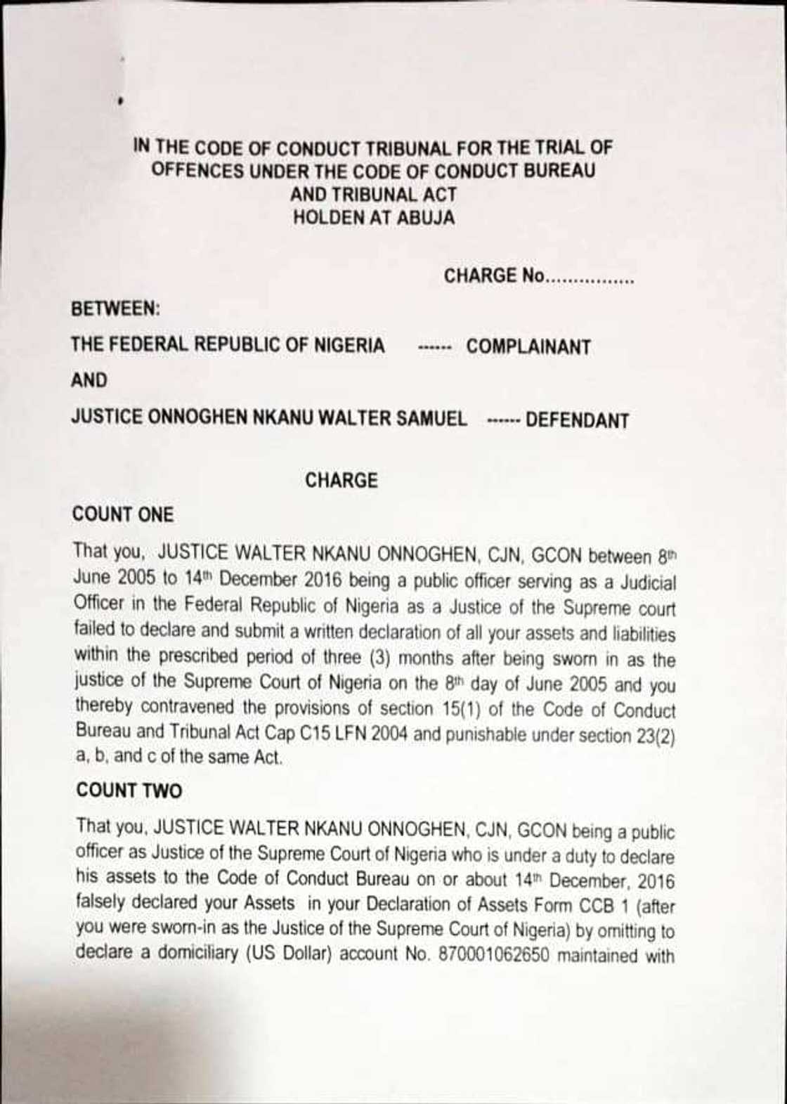 What we know and do not know about the trial of CJN Onnoghen What we know and do not know about the trial of CJN Onnoghen