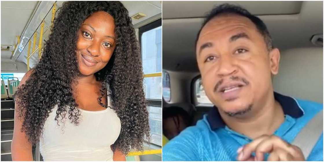 Daddy Freeze and Yvonne Jegede Daddy Freeze and Yvonne Jegede