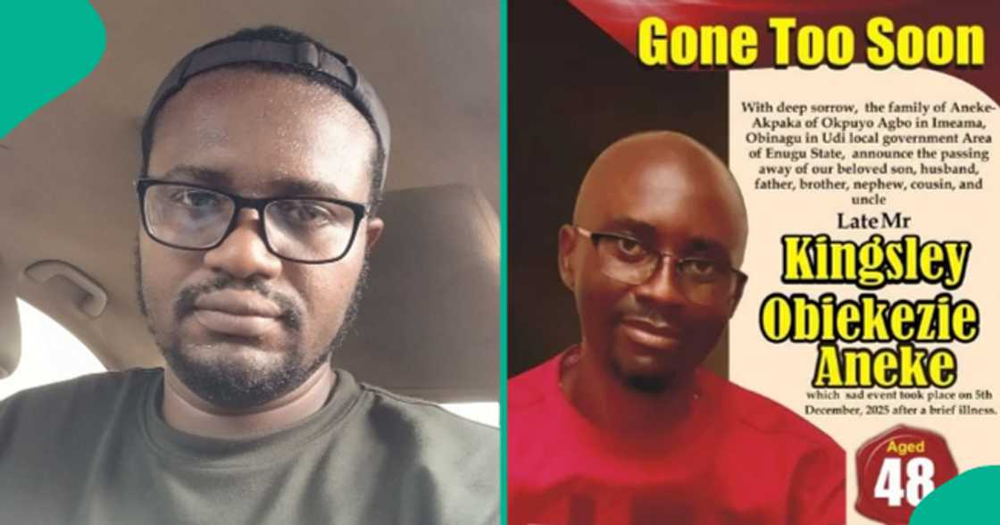 Man speaks after seeing his name in the tribute post of late Kingsley. Man speaks after seeing his name in the tribute post of late Kingsley.