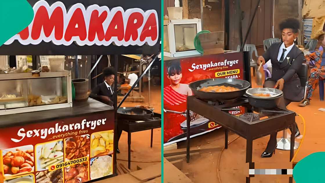 Lady wows social media with birthday cake at her business Lady wows social media with birthday cake at her business