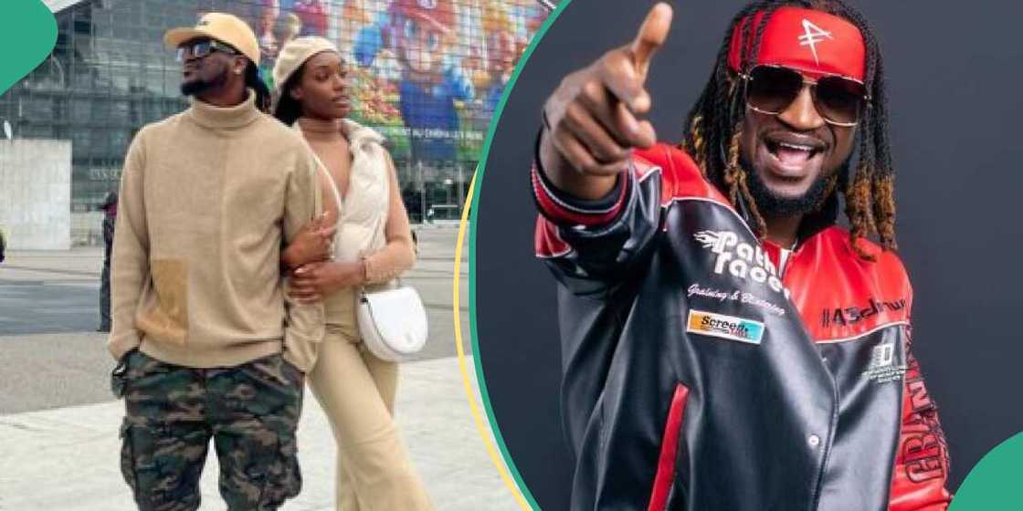 Singer Paul Okoye and his lover