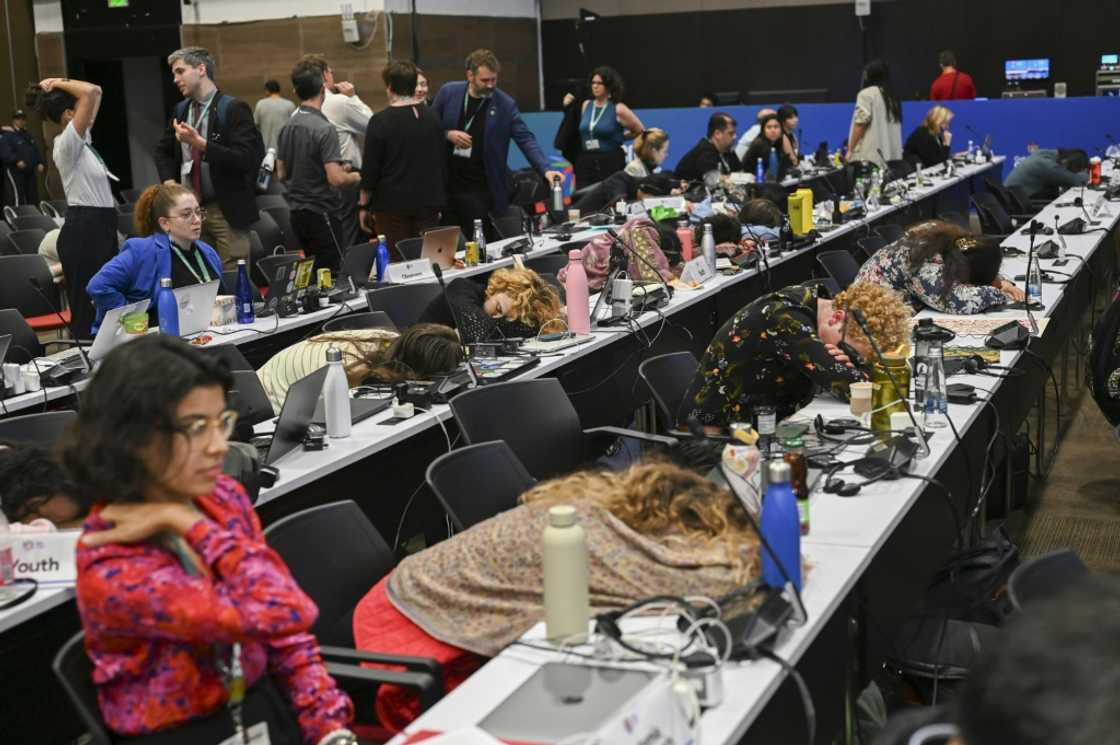 Delegates to COP16 slept as talks continued overnight and into an extra day Delegates to COP16 slept as talks continued overnight and into an extra day