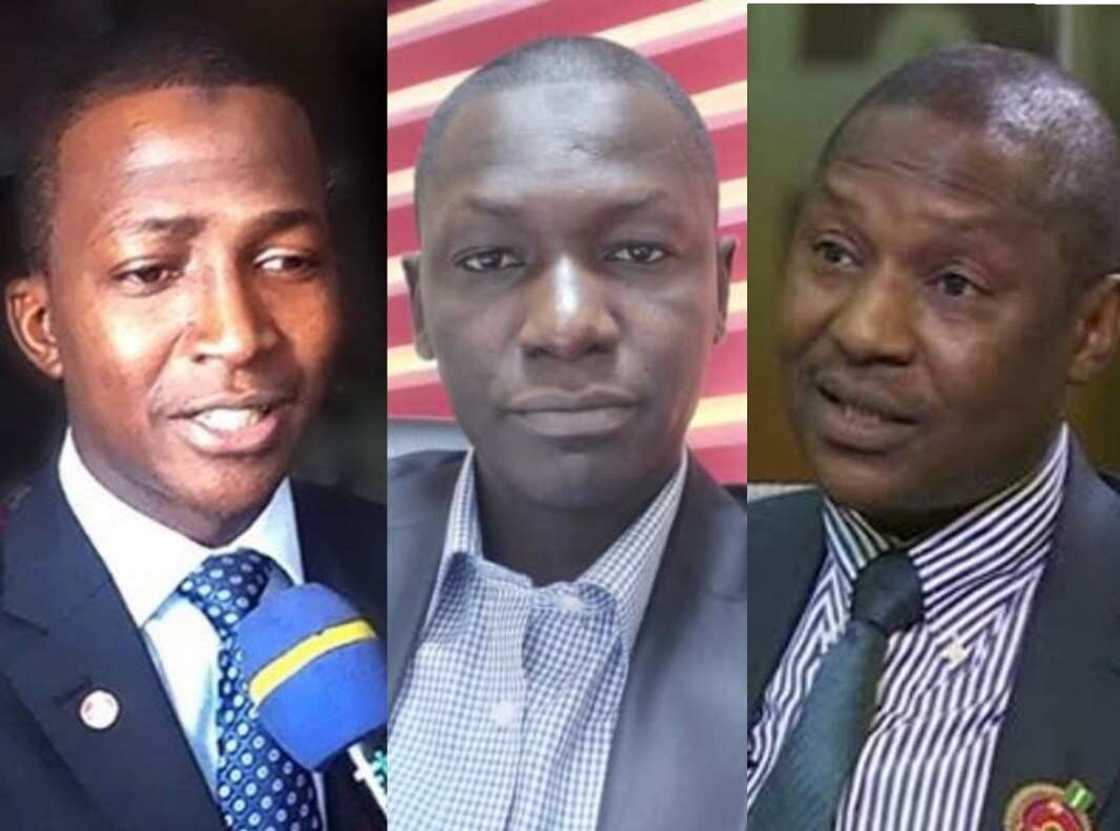 Jami'in EFCC ya fallasa yadda Malami yasa suka saki asusun bankin wadanda ake zargi, ya ke hada su da lauyoyi Jami'in EFCC ya fallasa yadda Malami yasa suka saki asusun bankin wadanda ake zargi, ya ke hada su da lauyoyi