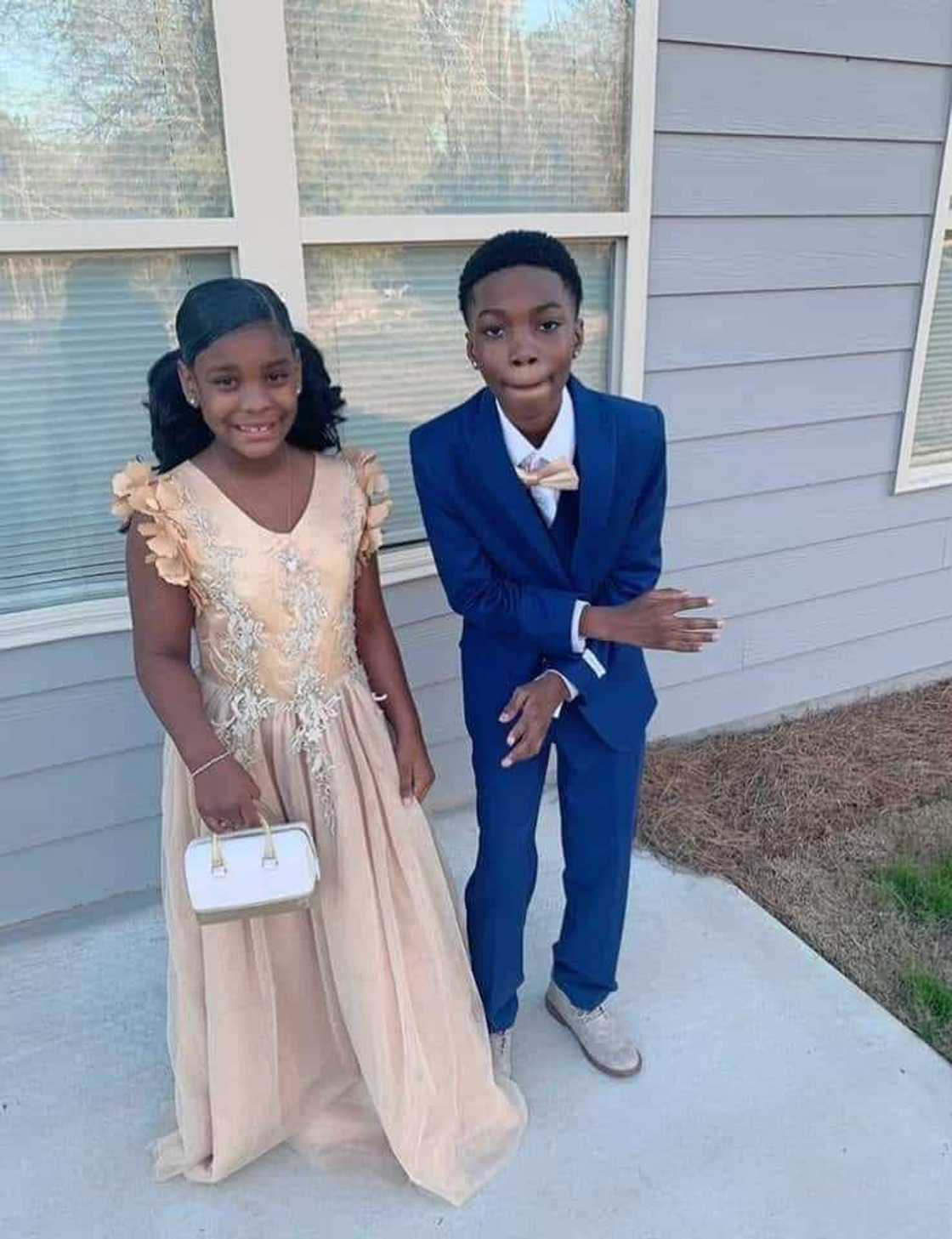 Big brother takes sister to dad-daughter dance after their father stood her up twice Big brother takes sister to dad-daughter dance after their father stood her up twice