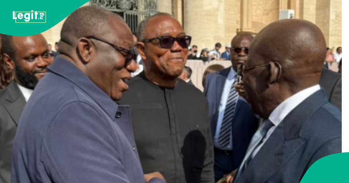 Obi, Fayemi da Tinubu. Obi, Fayemi da Tinubu.