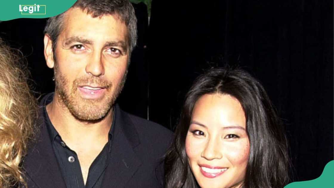 Lucy Liu and George Clooney during the 2000 MTV Movie Awards Lucy Liu and George Clooney during the 2000 MTV Movie Awards