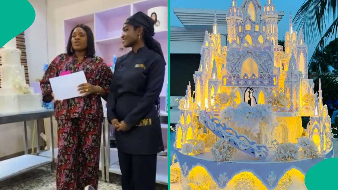 Lady returns from Netherlands to learn baking in Nigeria. Lady returns from Netherlands to learn baking in Nigeria.