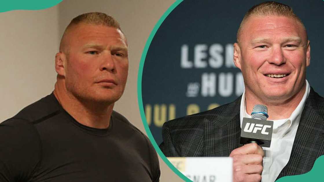 Brock Lesnar at the UFC 200 event Brock Lesnar at the UFC 200 event