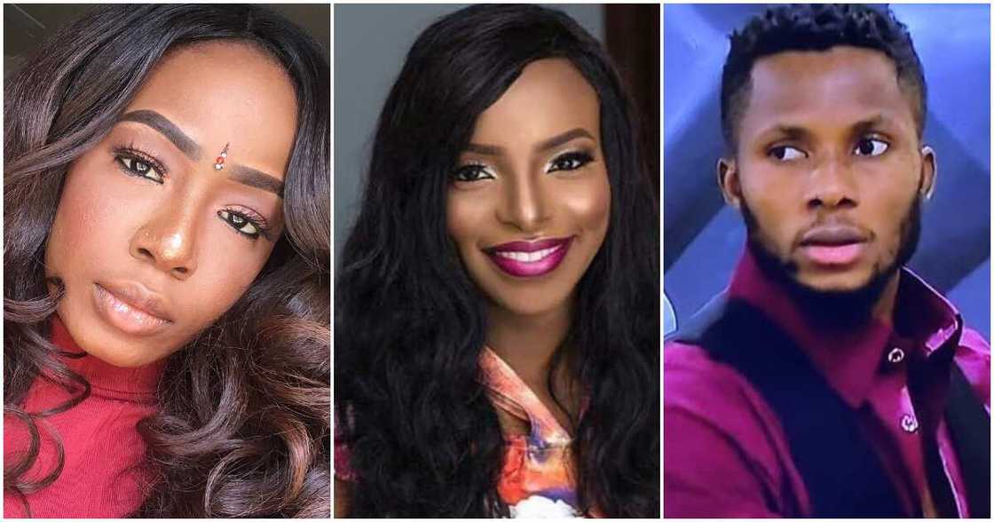 BBNaija: Tolani Baj, Wathoni and Brighto have been evicted from the house