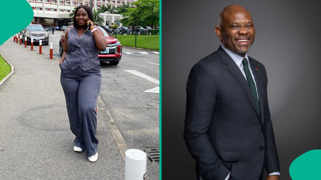 Lady shares picture as she narrates her personal encounter with UBA Chairman Tony Elumelu in Abuja