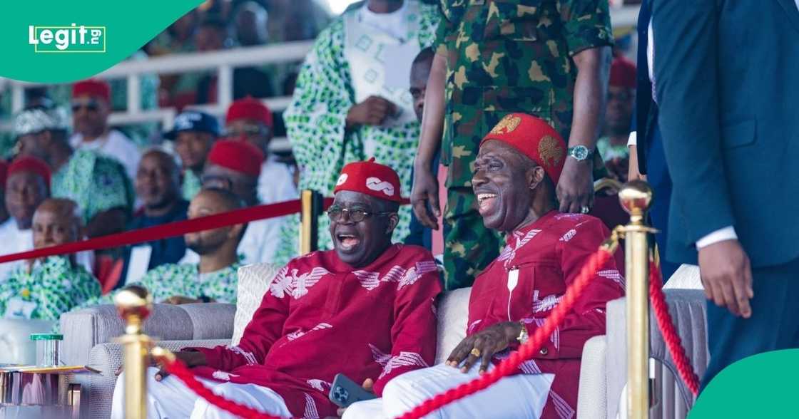 Nigerians have expressed strong reactions after President Bola Tinubu requested ‘retirement land’ from Anambra Governor Charles Soludo. Nigerians have expressed strong reactions after President Bola Tinubu requested ‘retirement land’ from Anambra Governor Charles Soludo.