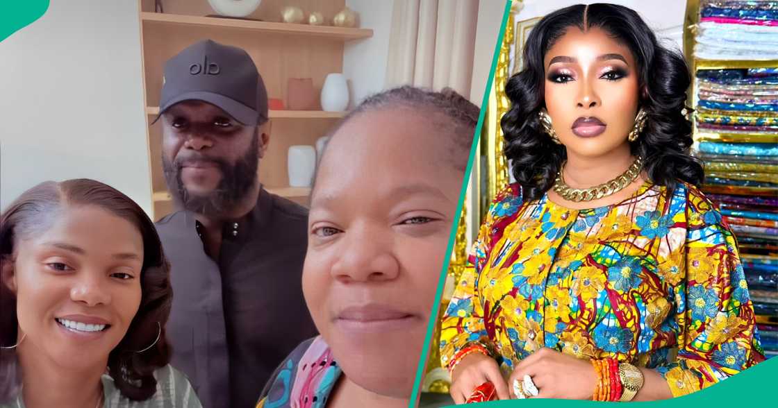 Lizzy Anjorern react to Iyabo's video.