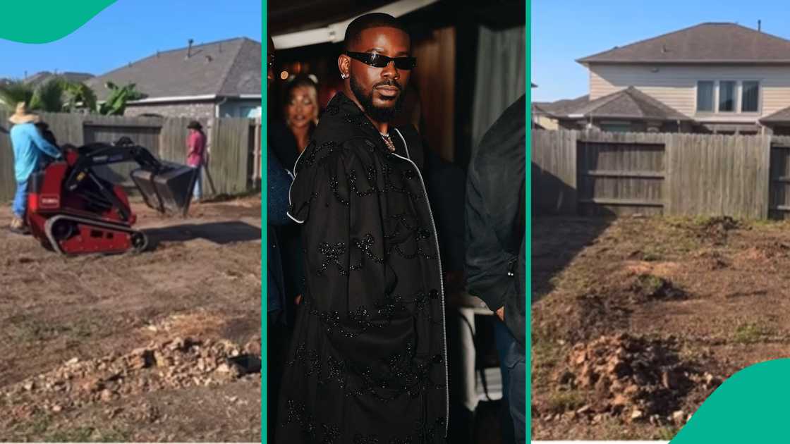 Videos of Adekunle Gold's new house Videos of Adekunle Gold's new house