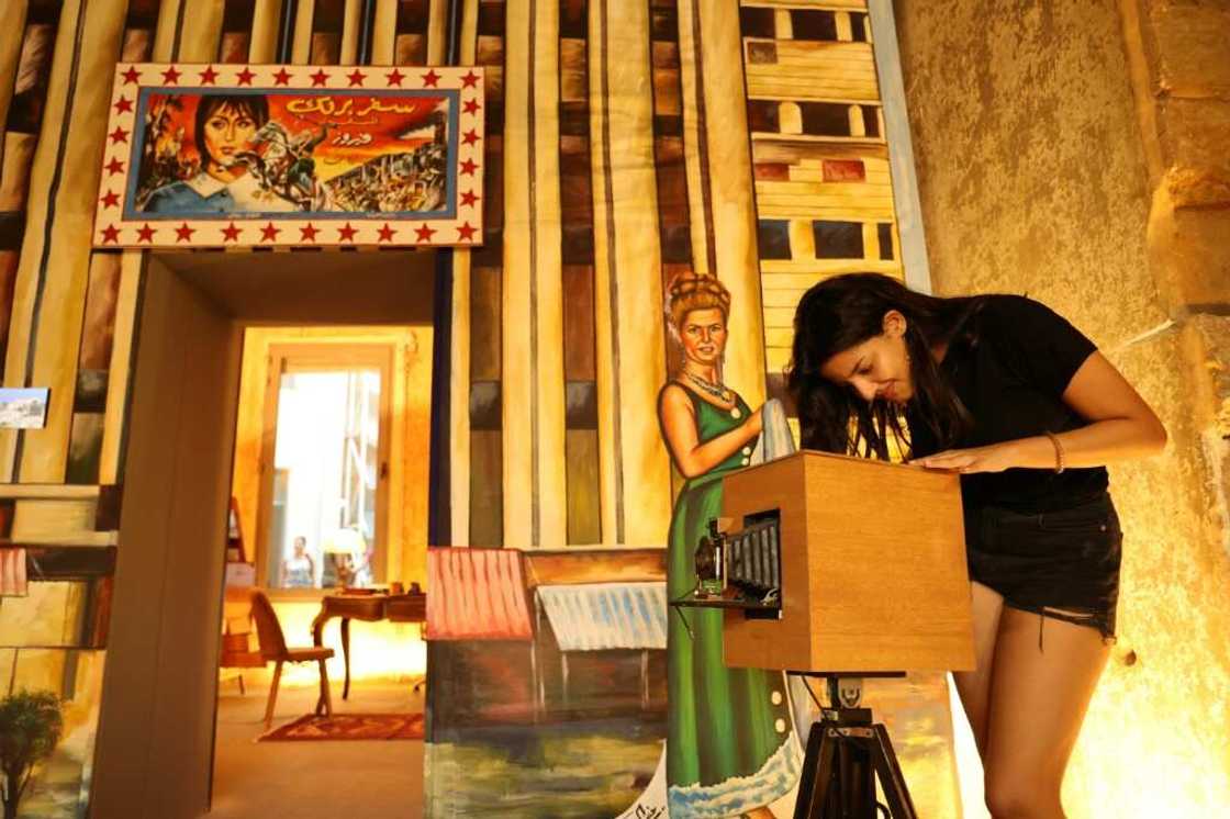 The exhibition runs until next year at the three-storey Beit Beirut, known as the Yellow House, built in the 1920s by renowned architect Youssef Bey Aftimos