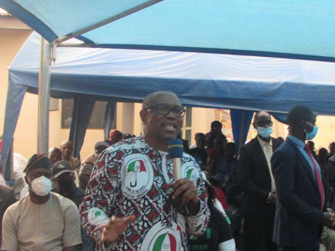 Vice presidential candidate, peter Obi alleges blackmail plot Vice presidential candidate, peter Obi alleges blackmail plot