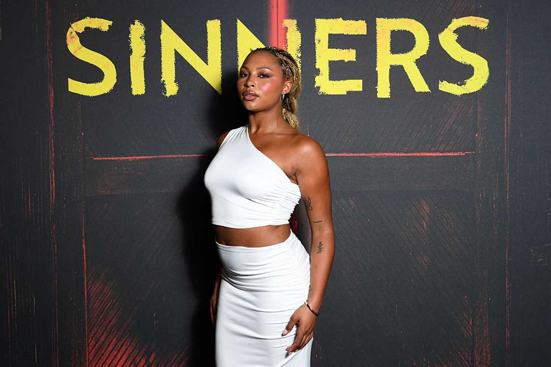 Samira Mighty attends a film premiere Samira Mighty attends a film premiere