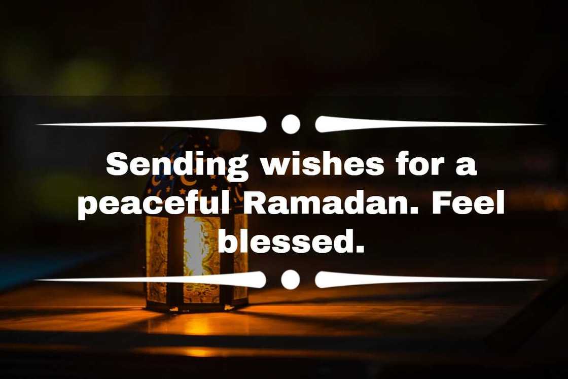 Muslim fasting greetings