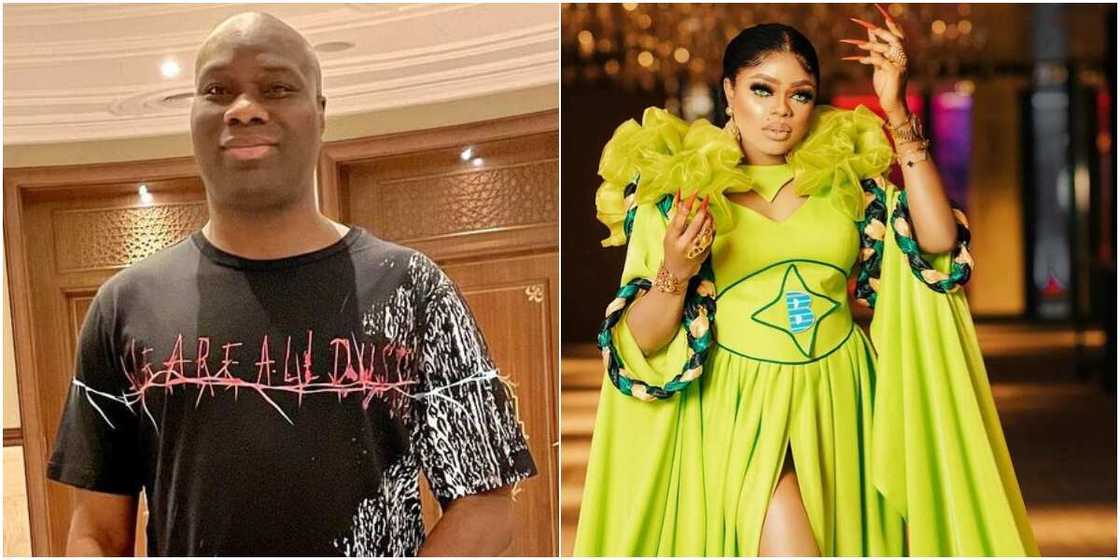 Mompha and Bobrisky Mompha and Bobrisky