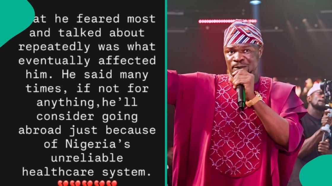 Woli Agba shares Toluwanisings' biggest fear while alive Woli Agba shares Toluwanisings' biggest fear while alive