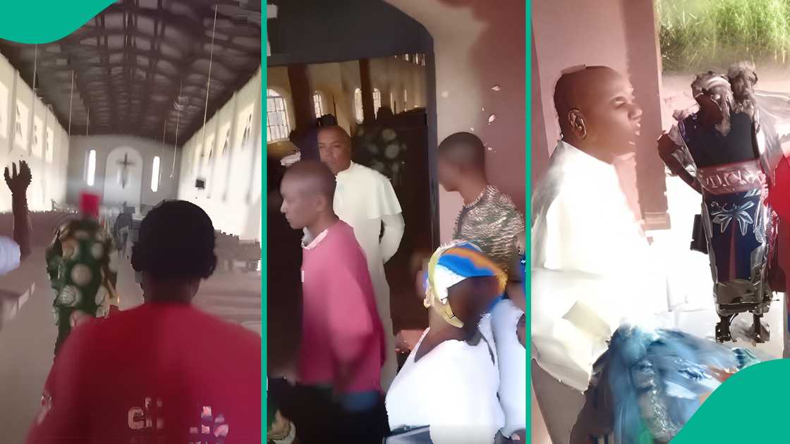 Video shows Catholic priest fighting with women inside church, alleged reason emerges Video shows Catholic priest fighting with women inside church, alleged reason emerges