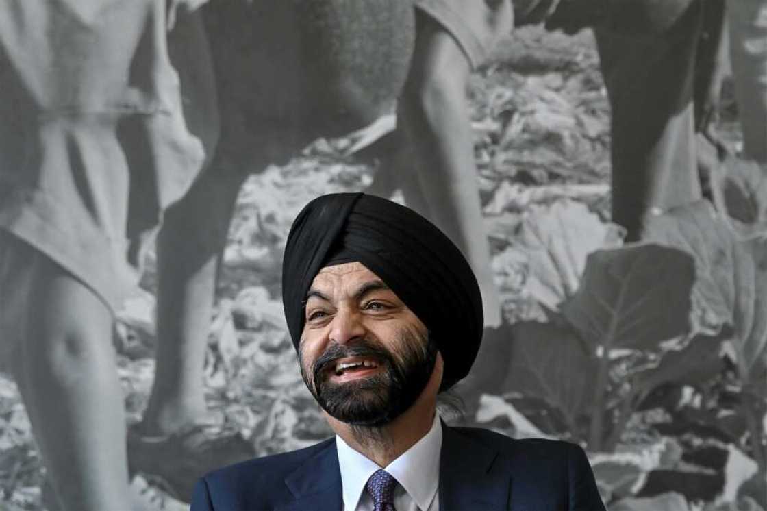 US' candidate to head the World Bank, Ajay Banga, speaks during an interview in Nairobi on March 8, 2023 US' candidate to head the World Bank, Ajay Banga, speaks during an interview in Nairobi on March 8, 2023