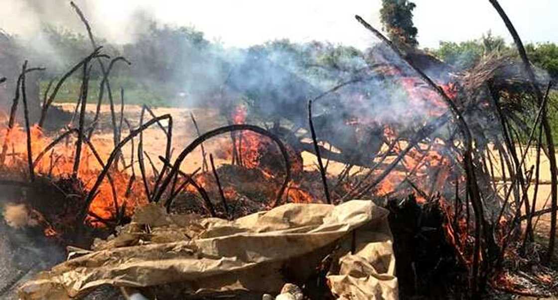 Sansanin 'Yan daban daji
Hakkin Mallakar Hoto: Channels TV Sansanin 'Yan daban daji
Hakkin Mallakar Hoto: Channels TV