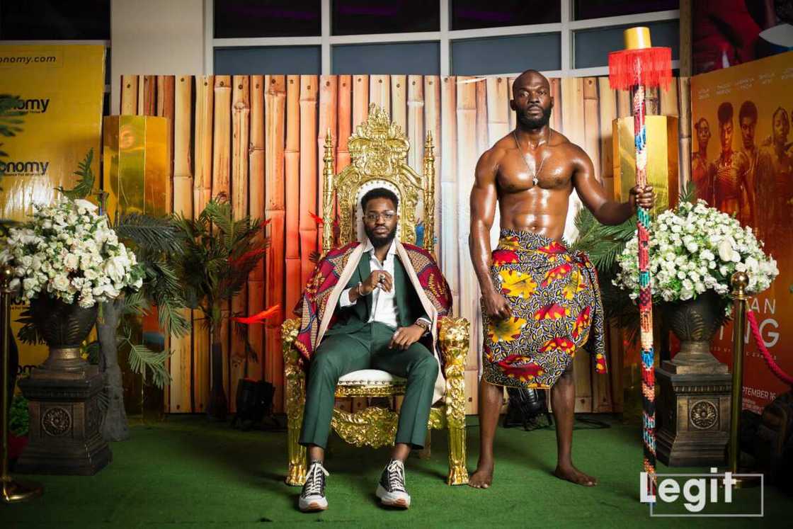 Big brother naija housemate, Khalid, The Woman King Premiere