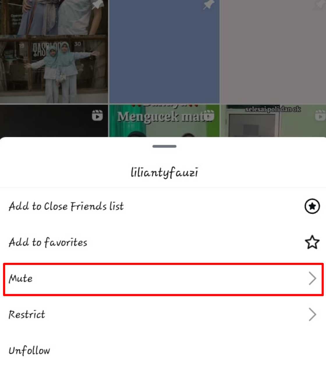 Unmuting notes on Instagram Unmuting notes on Instagram