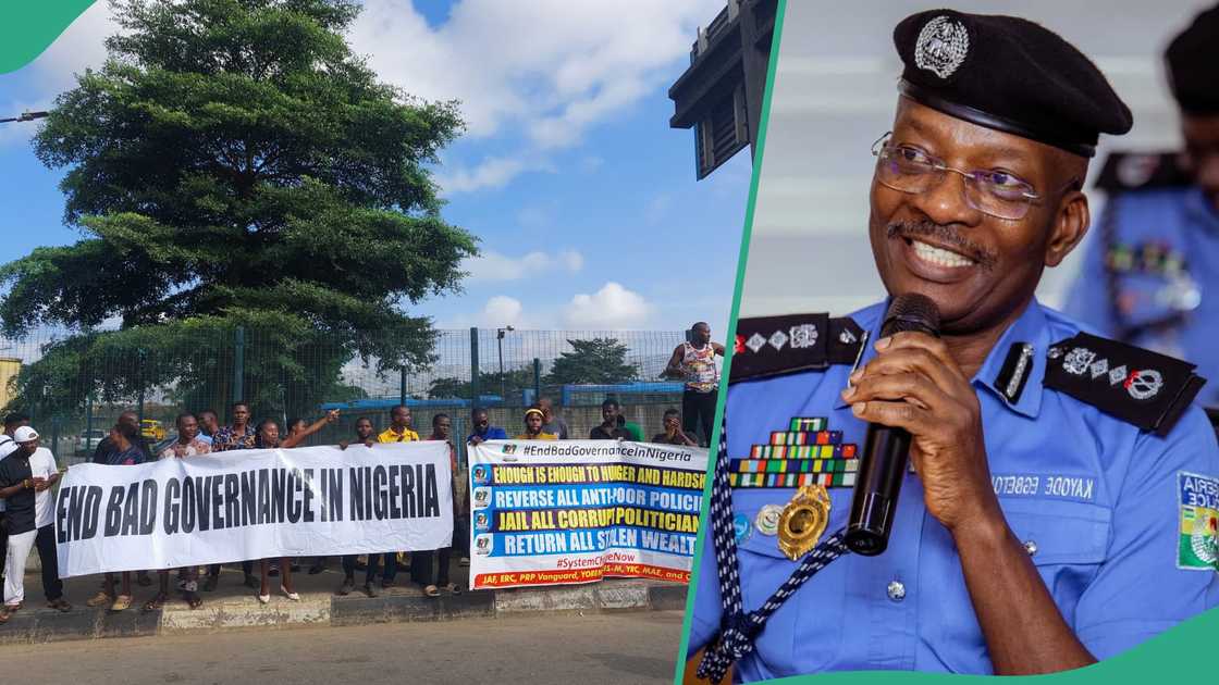 The protesters in Ojota Lagos have been attacked by some hoodlums shortly after President Bola Tinubu's speech on Sunday, August 4. The protesters in Ojota Lagos have been attacked by some hoodlums shortly after President Bola Tinubu's speech on Sunday, August 4.