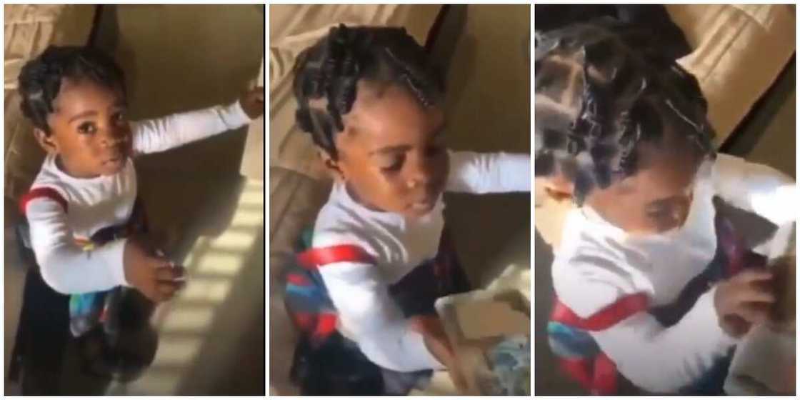 Little Girl Demands 50k from Man, Rejects N200 in Viral Video, Nigerians React Little Girl Demands 50k from Man, Rejects N200 in Viral Video, Nigerians React