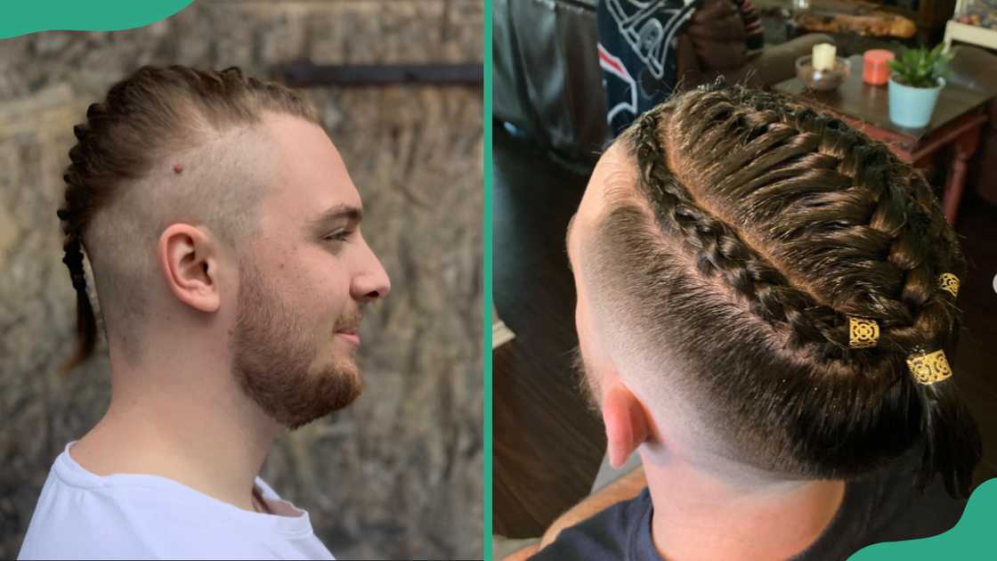 Short Viking braids ideas