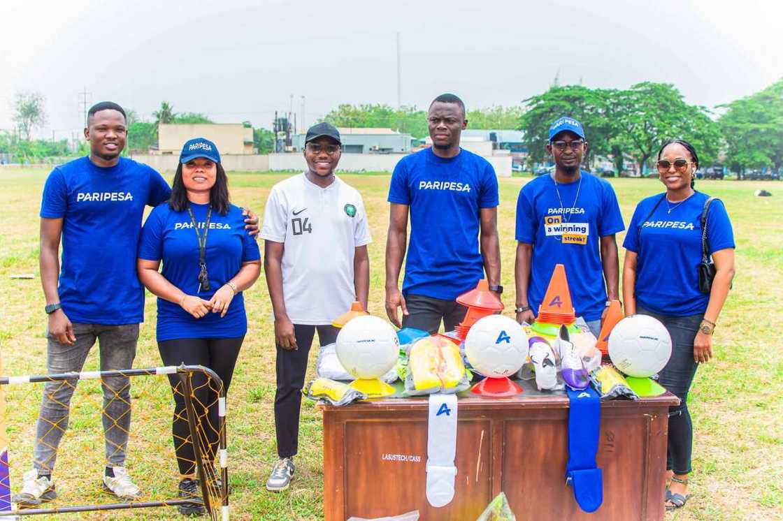 United By Sport: Team PariPesa's Impact at LASUSTECH United By Sport: Team PariPesa's Impact at LASUSTECH