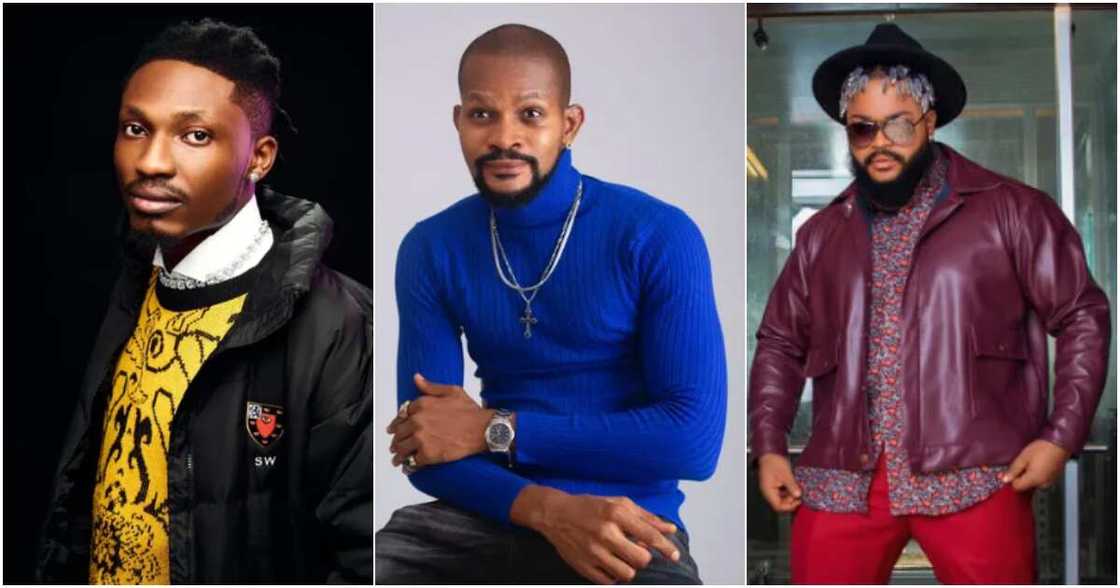 Efe Money, Uche Maduagwu and Whitemoney Efe Money, Uche Maduagwu and Whitemoney