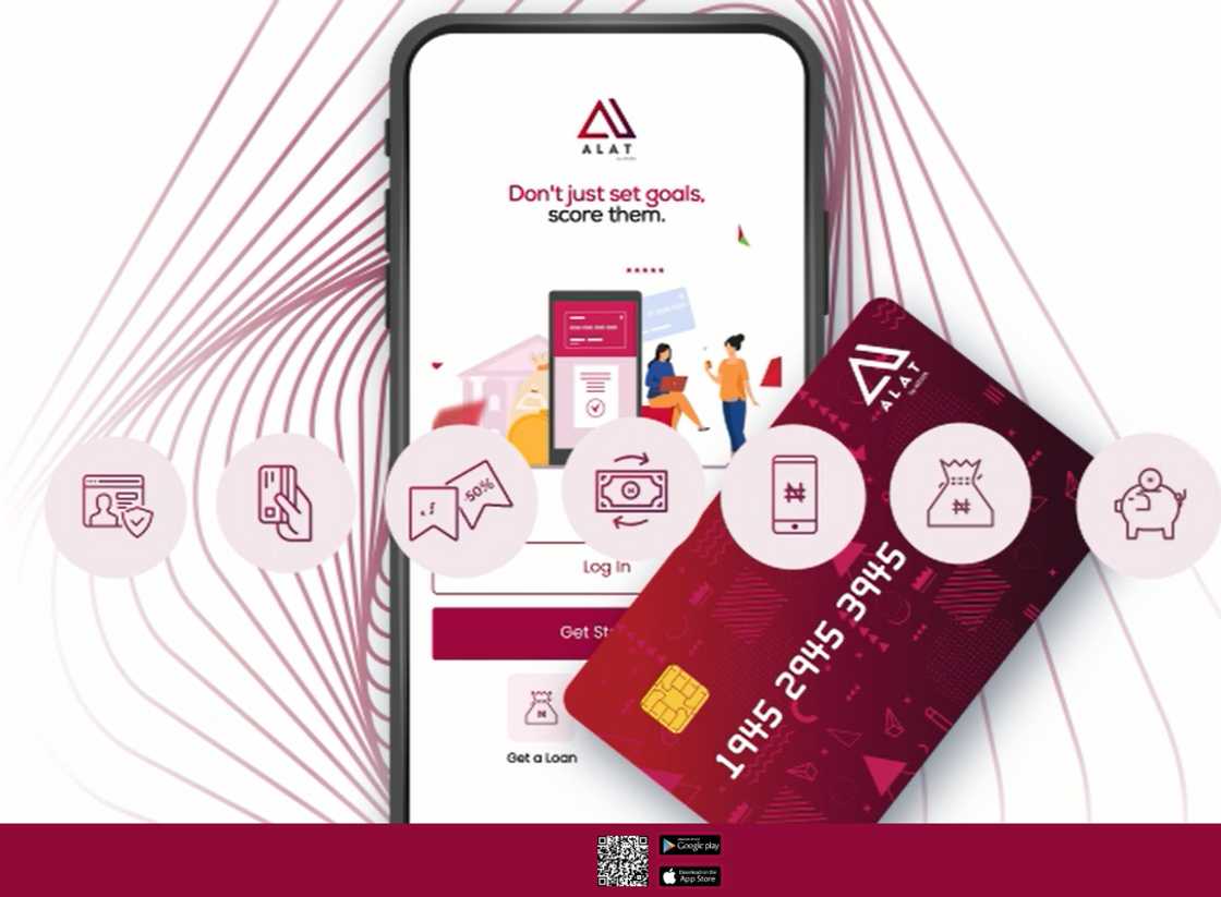 A screenshot showcasing the Alat by Wema Bank page. A screenshot showcasing the Alat by Wema Bank page.