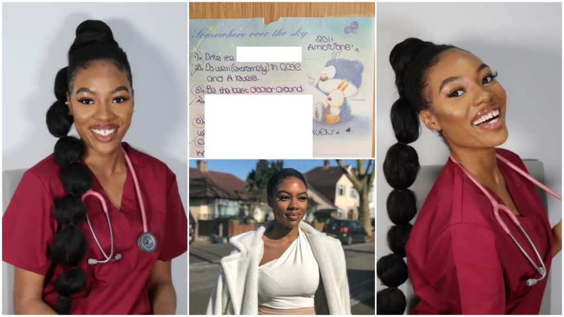 Nigerian lady becomes the first doctor in her family, says her 10-year dream came true