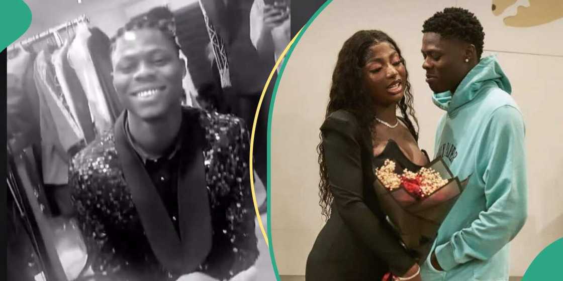 Mohbad's marriage proposal to wife Wunmi Mohbad's marriage proposal to wife Wunmi