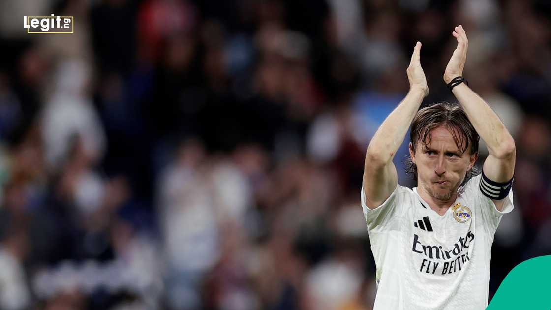 Luka Modric, Real Madrid. Luka Modric, Real Madrid.