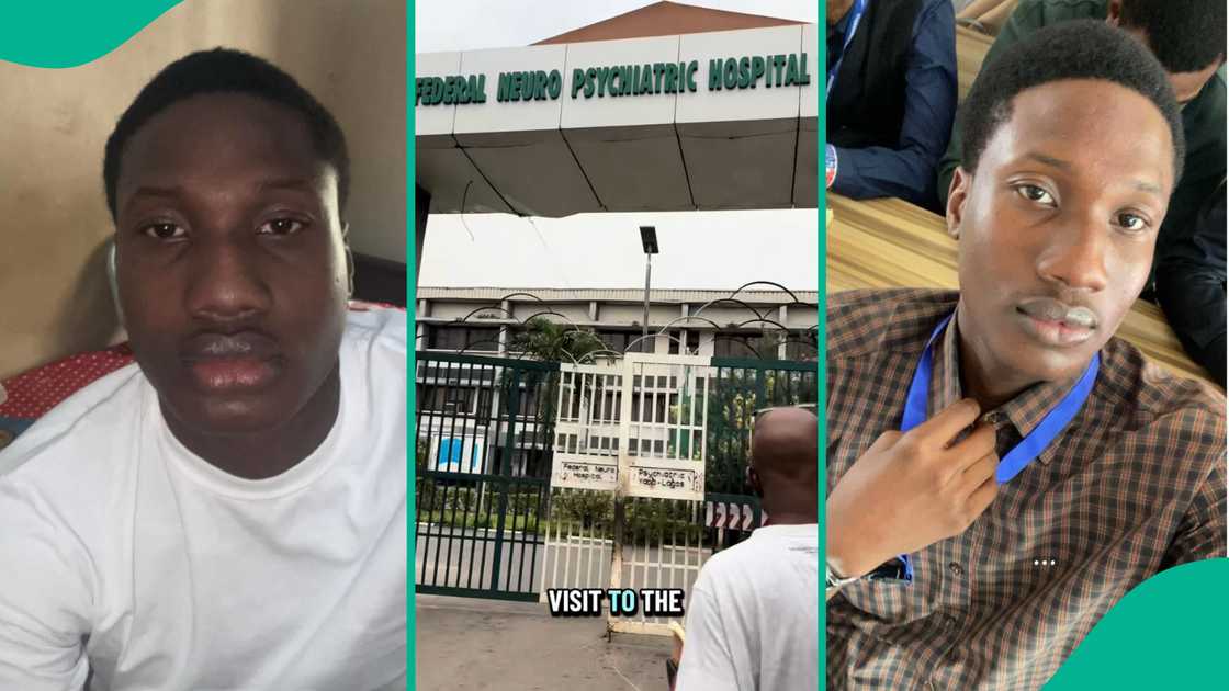 Nigerian man shares why he took himself to a psychiatric hospital.