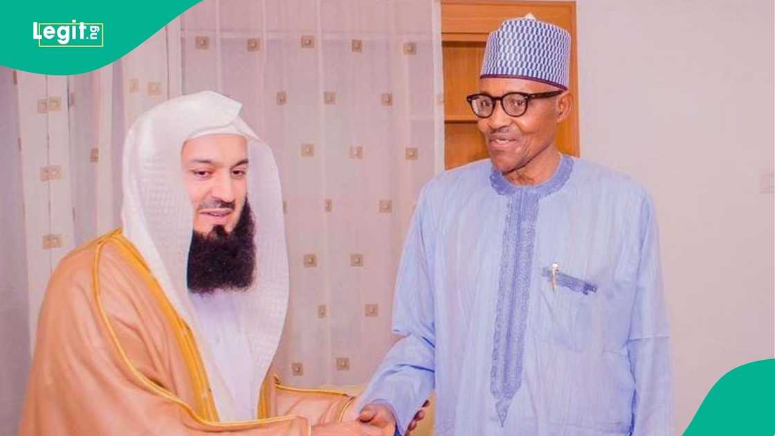 Mufti Menk da Muhammadu Buhari Mufti Menk da Muhammadu Buhari
