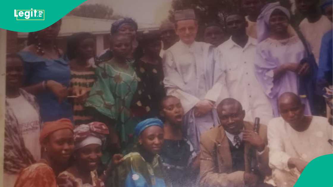 Lady says Pope Leo visited Nigeria years ago. Lady says Pope Leo visited Nigeria years ago.