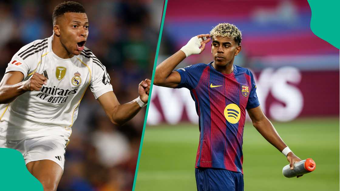 Kylian Mbappe, Lamine Yamal, Real Madrid, Barcelona, El Clasico