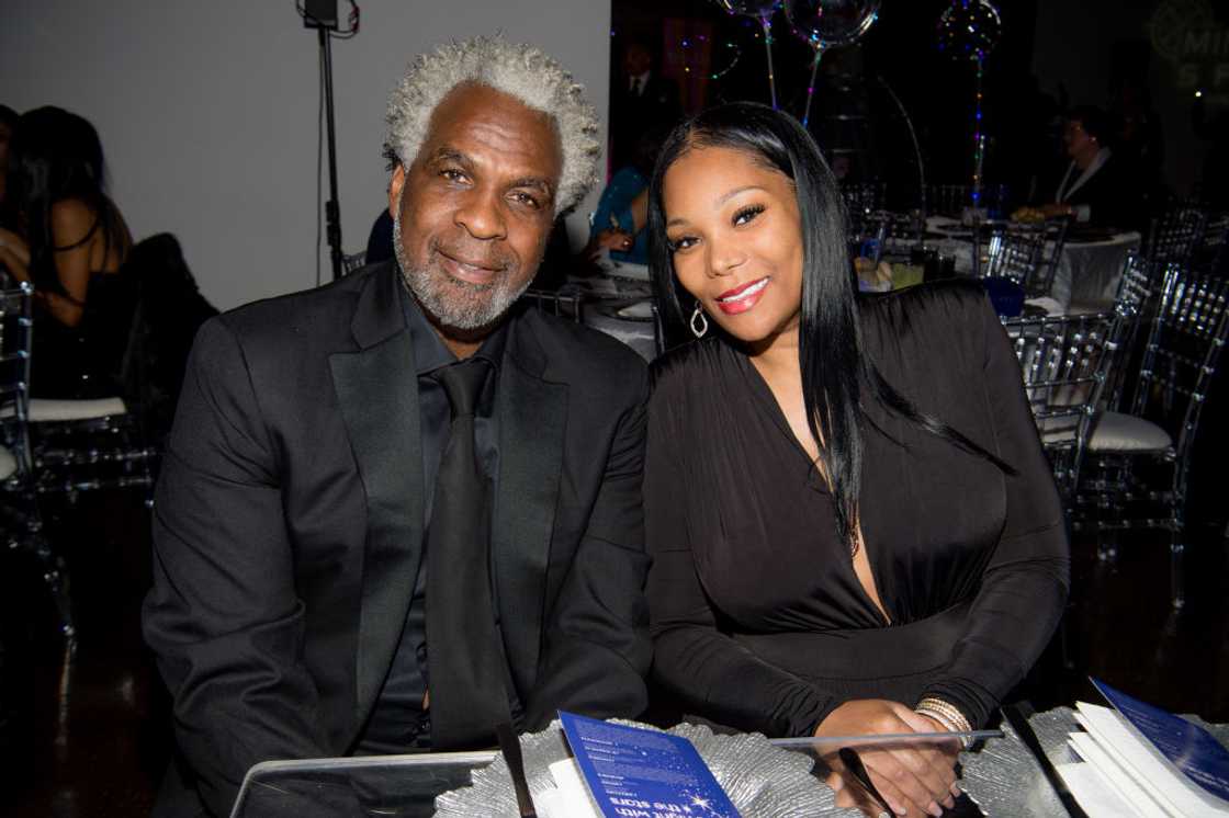 Charles Oakley and Angela Reed at The Westside Warehouse