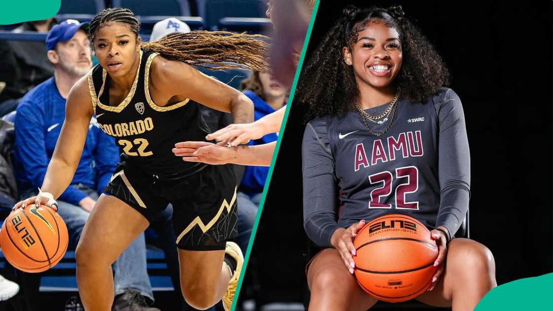 Shelomi Sanders wearing her jerseys Shelomi Sanders wearing her jerseys