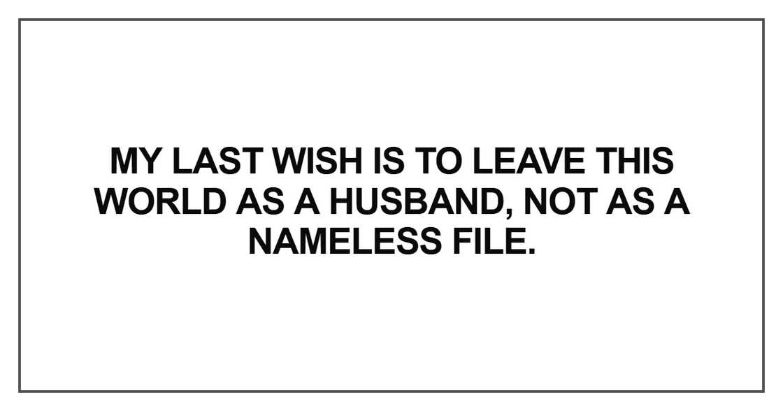 My last wish is to leave this world My last wish is to leave this world