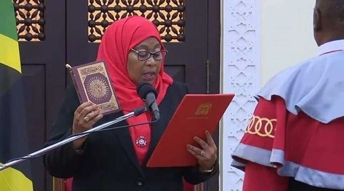 Samia Hassan: A Karon Farko, An Rantsar Da Mace Matsayin Shugabar Kasa a Tanzania